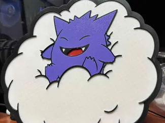 gengar wall decor ( no ams )