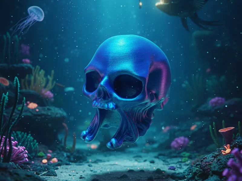 Squid Skull