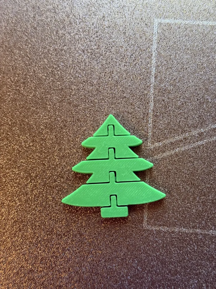 Flexi Christmas Tree Mini - Free 3D Print Model - MakerWorld