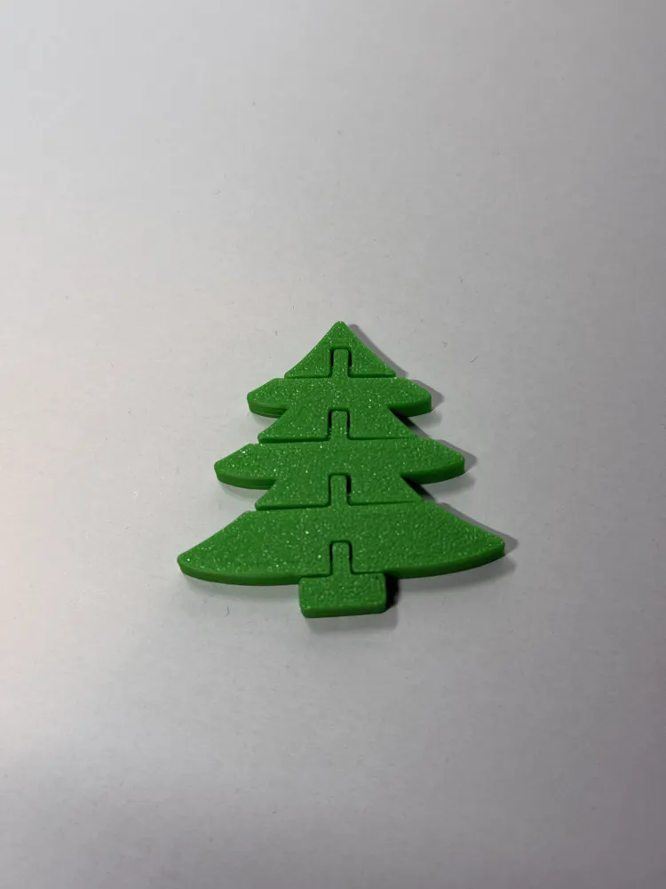 Flexi Christmas Tree Mini - Free 3D Print Model - MakerWorld