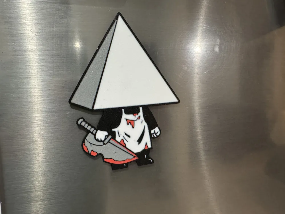 Pyramid Head Chibi - Free 3D Print Model - MakerWorld