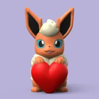 Flareon Saint-Valentin, Pokémon — photo 2