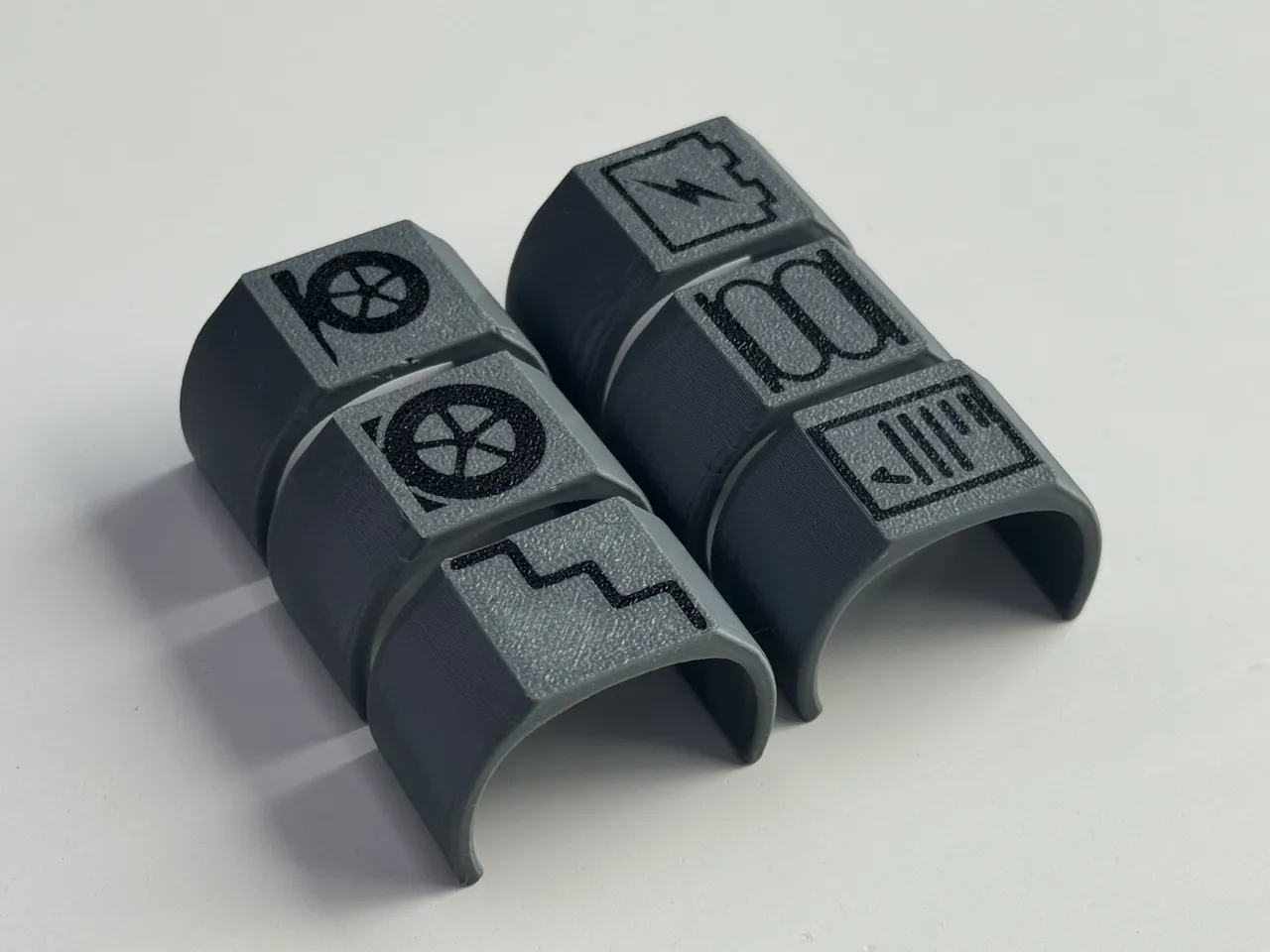Campervan Steering Wheel Reminder Clip view 2