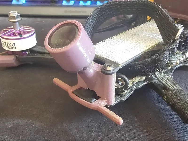 Rx and vtx antenna mount for quadmula f5s2