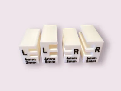 Honeycomb riser 3mm, 4mm, 5mm,6mm with magent