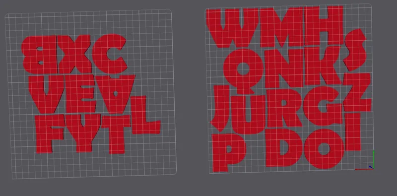 Lego Duplo Alphabet / Letters