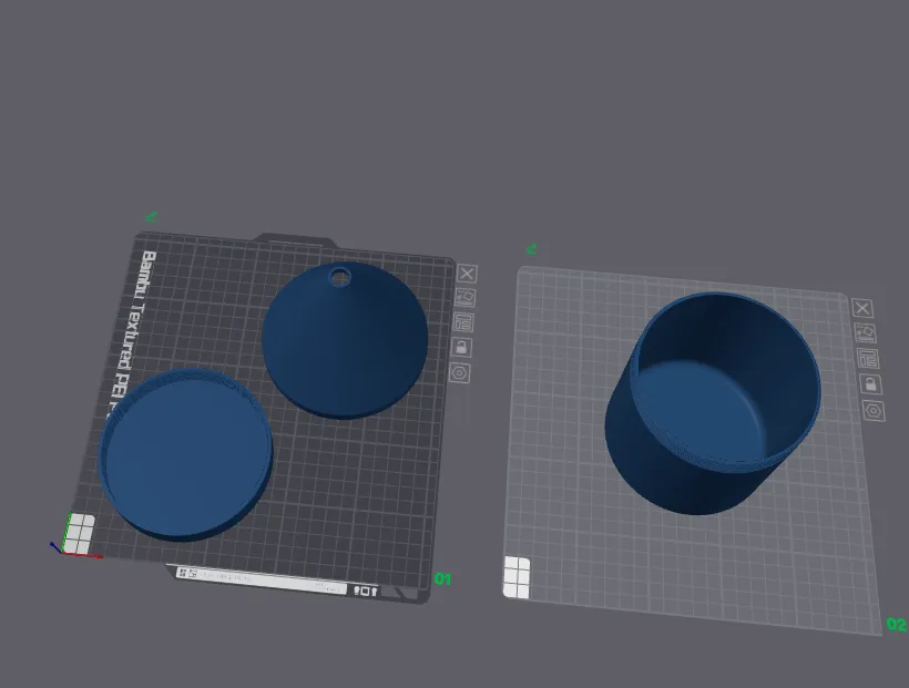 Container for desiccant storage and refill or anything else by Tom