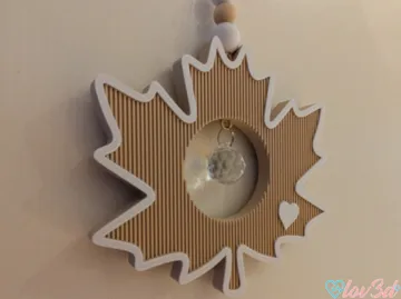Letrero o emblema decorativo: Boho Maple Leaf Suncatcher — vista de referencia 4