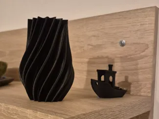 Spiralling Star Vase