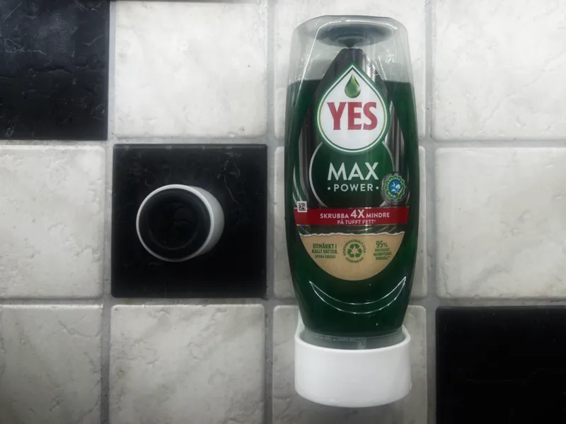 YES Max Power Dish Bottle Holder / Dispenser