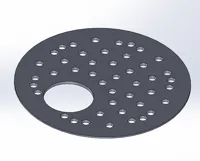 Grille de sol pour évacuation — photo 1