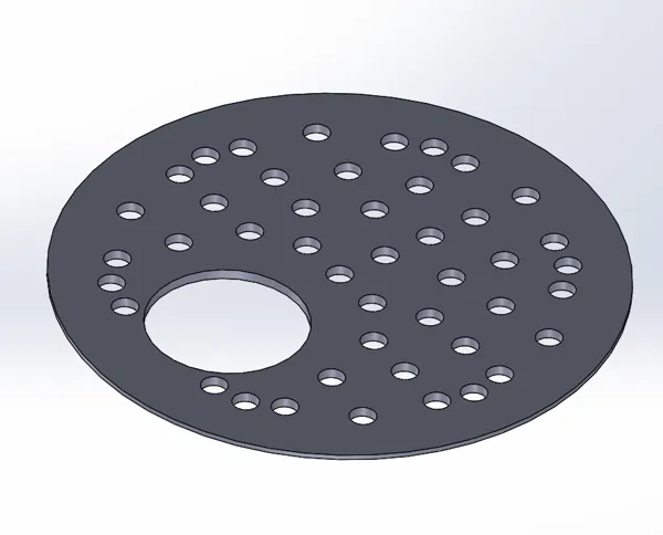 Grille de sol pour évacuation