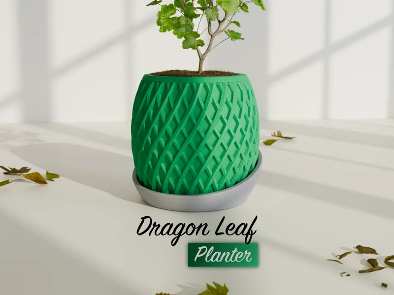 Dragon Leaf · Planter