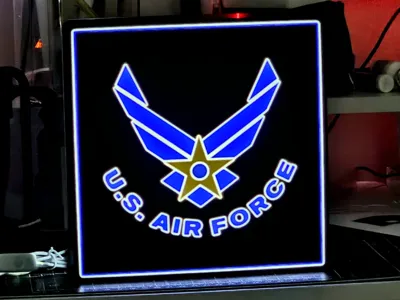 US Air Force Lightbox