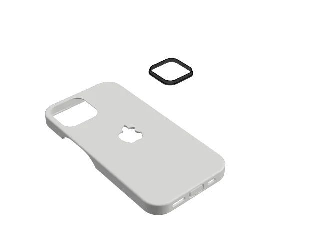 iphone 15 Case with Logo and Dust Protective Plug