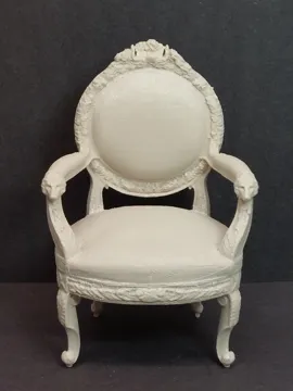 Figura decorativa: Miniature Bergere Chair with Rams Heads — vista de referencia 3