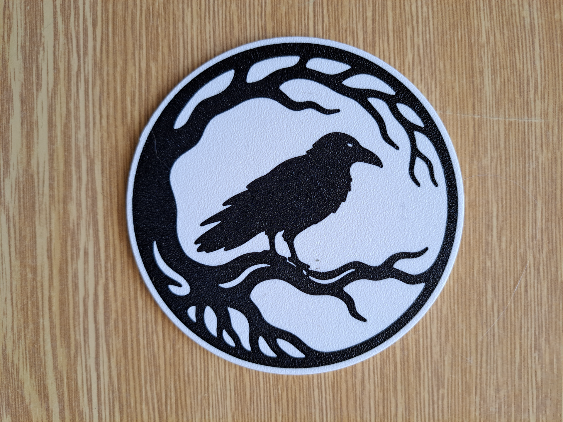 Mystic Raven on Twisted Branch Coaster