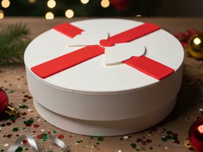 Elegant Christmas Gift Box