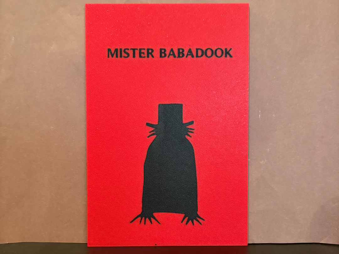 Mister Babadook Book Logo