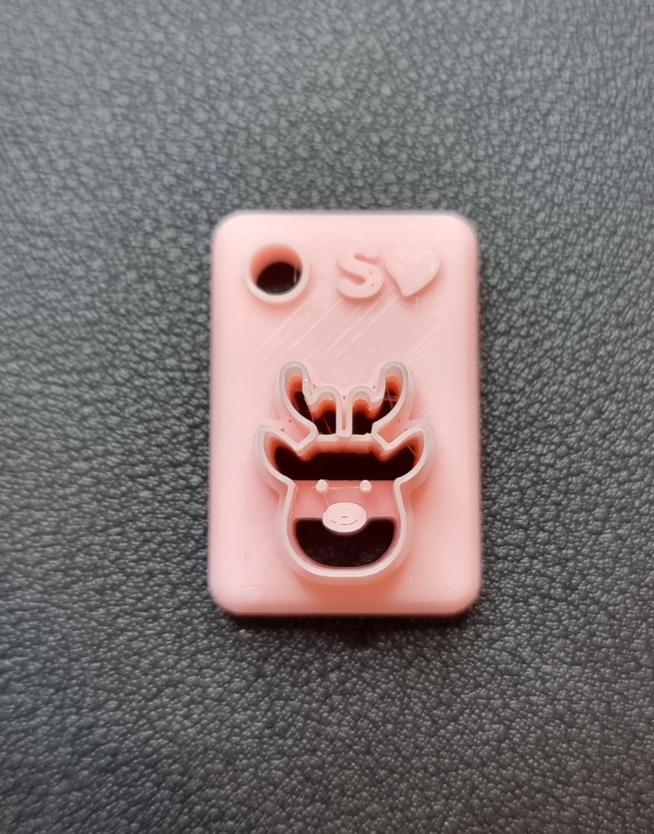 Polymer Clay Earring Cutter – Reindeer view 2
