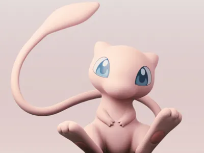 Mew keychain 
