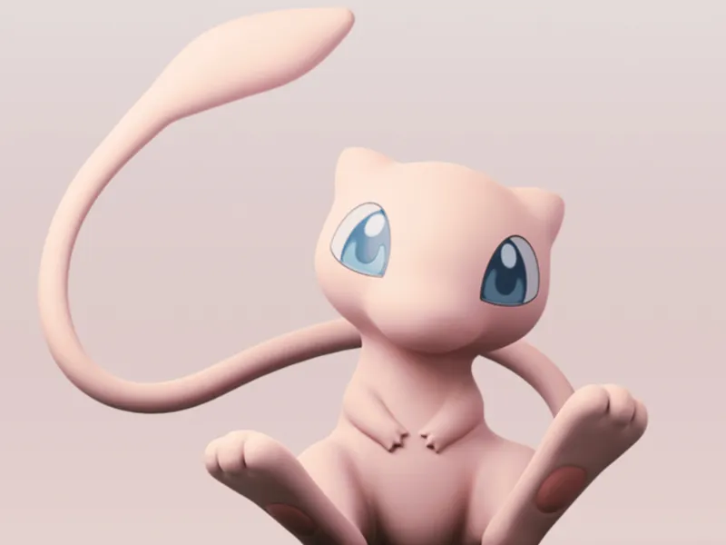 Mew keychain 