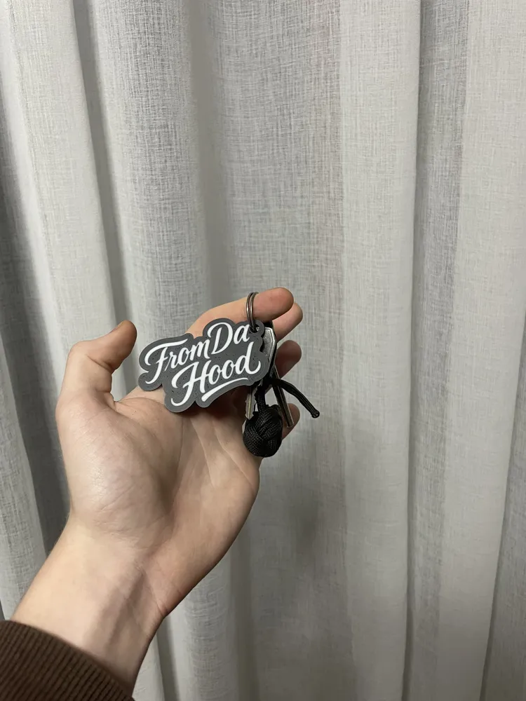 keychain From Da Hood by Jurek MakerWorld: Download Free 3D Models