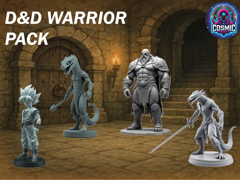 (D&D) Dungeons and Dragons Warrior Pack