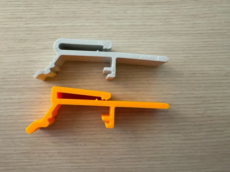 Vertical Blind Dust Cover Valance Bracket