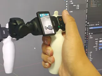 DJI pocket 3 无损竖拍手柄