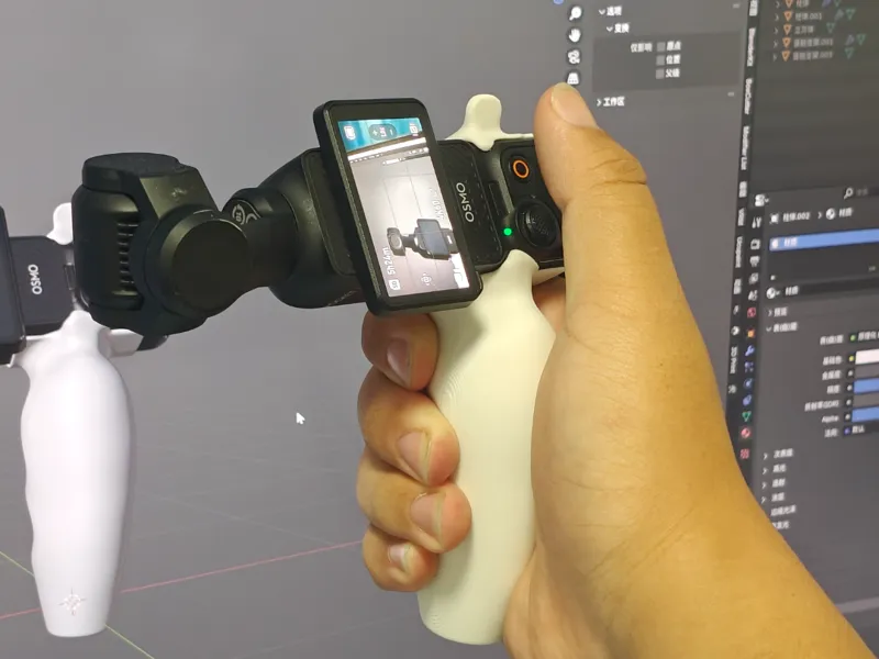 DJI pocket 3 无损竖拍手柄