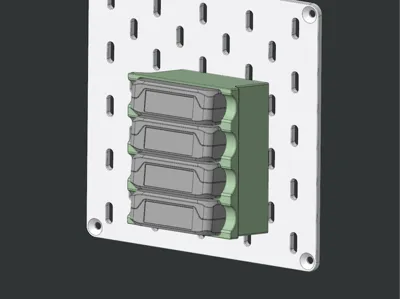 Skadis Mount Small Storage Box MK1