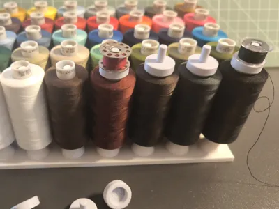 Sewing Thread Spool Archive incl. Bobbin Attachment