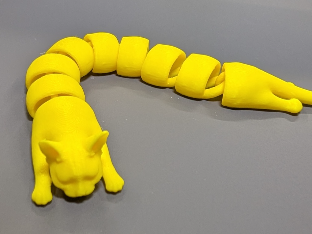 Little Sphynx flexi cat