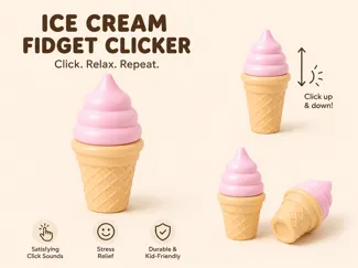 ICE Cream Fidget Clicker