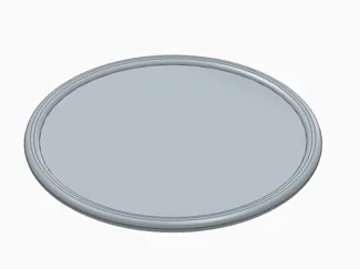 Coaster - easy and fast to print, no supports