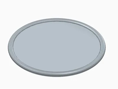 Coaster - easy and fast to print, no supports