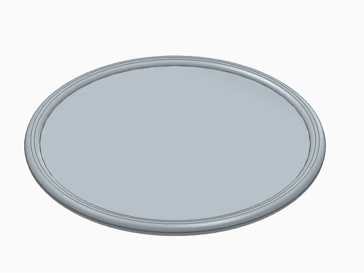 Coaster - easy and fast to print, no supports