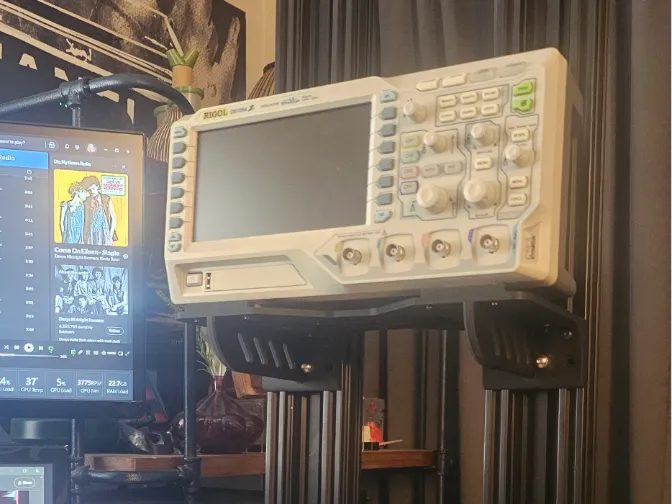Oscilloscope Shelf - 4080 Mount