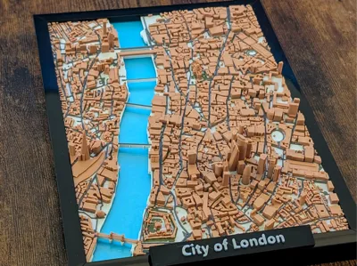 City of London 3D Miniature v2