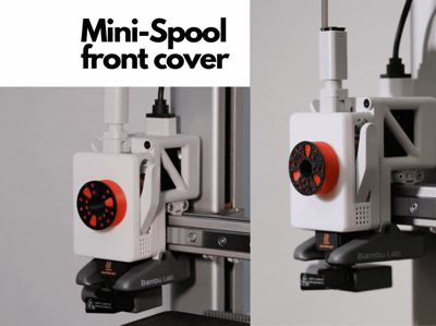 Front cover - Mini filament spool (A1/A1 mini)