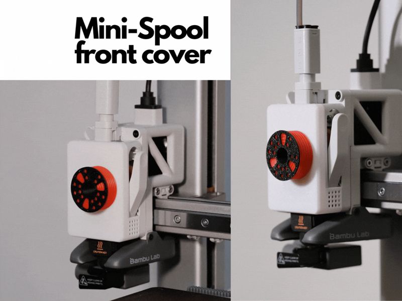 Front cover - Mini filament spool (A1/A1 mini)