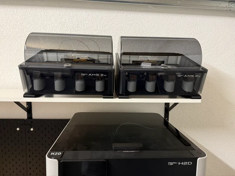 AMS 2 Pro angled Shelf Mount with Screws