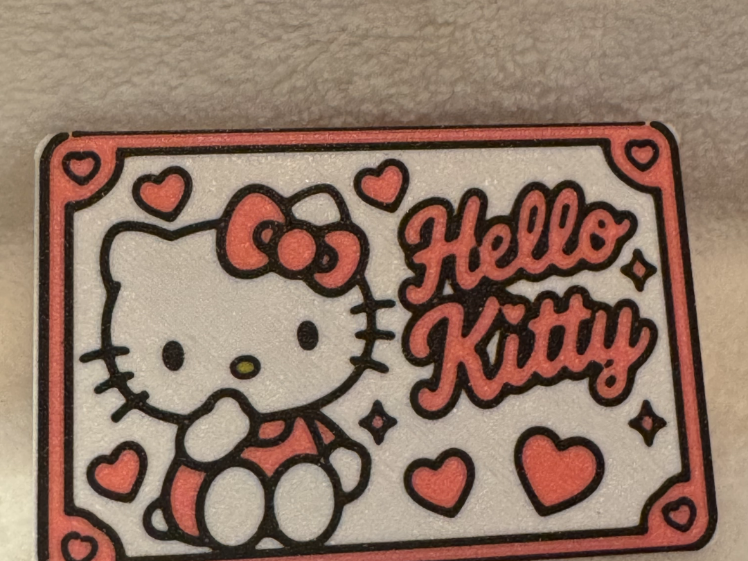hello kitty card sleeve - 1