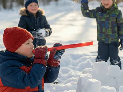 Arctic Sniper V2 - Snow Blowgun & Ammo Mold