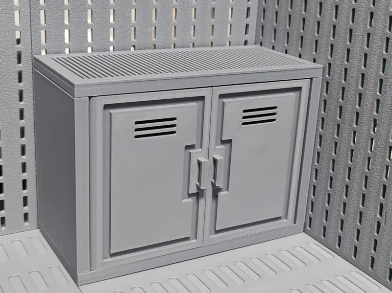 1:12军火库双层工具柜