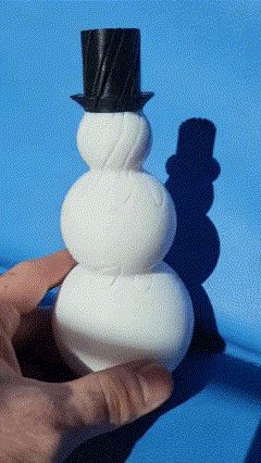 Large Passthrough Snowman