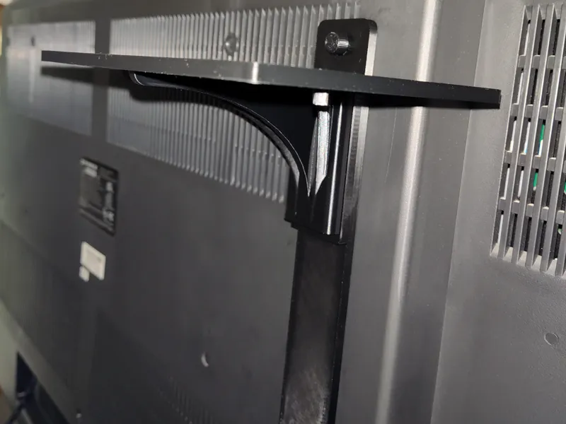 Shelf with Vertical Mounts fit for VESA 200mm
