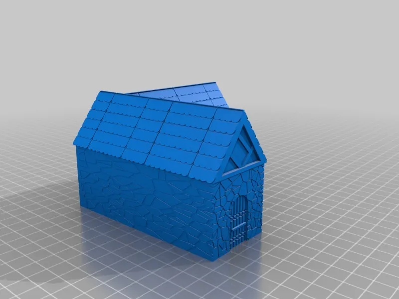Medieval farm house