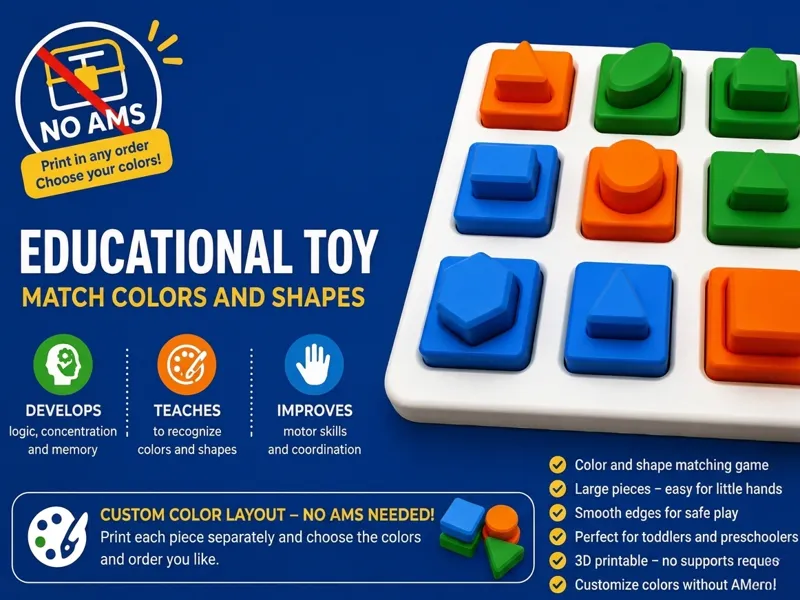 ShapeMatch Kids – Educational Color & Shape Puzzle